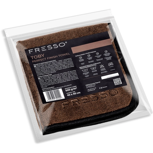 FRESSO TOBY PERFECT FINISH TOWEL 40x40cm uniwersalna mikrofibra